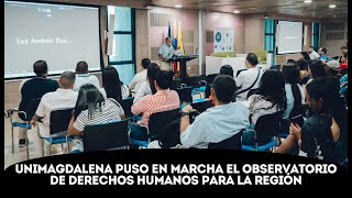 Con la presentación del Observatorio de Derechos Humanos se conmemoró Día del Administrador Público [upl. by Llerrah]