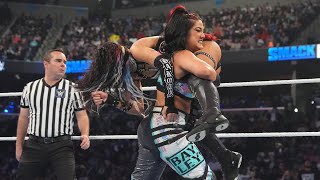 Bayley def Dakota Kai via disqualification [upl. by Airamahs]