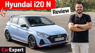 2022 Hyundai i20 N review inc 0100 [upl. by Rior]