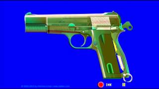 Ciclo de disparo Browning Hi Power [upl. by Skippy]