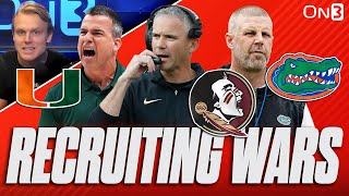 National Signing Day Miami Hurricanes Florida State Seminoles Florida Gators  How Did They Do [upl. by Arahsit]