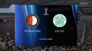 Feyenoord U19 vs Celtic U19 19092023 UEFA Youth League FIFA 23 [upl. by Ruphina]