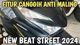 HONDA BEAT STREET 2024 TERBARU HITAM DOFF [upl. by Cini]