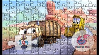 The Stinky amp Dirty Show Puzzle Kid Nursery Jigsaw Puzzle Games [upl. by Wittie159]