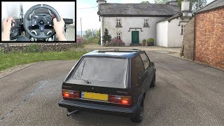 Forza Horizon 4 Volkswagen Golf GTI MK1 Steering Wheel  Shifter Gameplay [upl. by Carri]