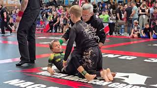 BJJ NoGi Kids Children  05102024  Points  ALEC vs RICHARD  NAGA Europe Grappling Championship [upl. by Varion]