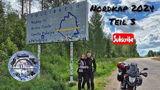 Unsere Nordkap Tour mit Motorrad 2024 Teil3 [upl. by Damiano]