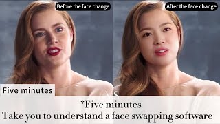 The most easytouse AI facechanging software on the Internet is here [upl. by Helfand648]