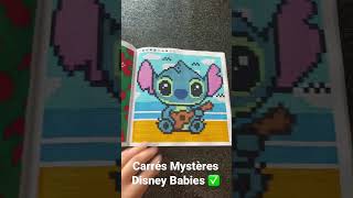 Carrés Mystères Disney Babies terminé ✅🥰 shorts [upl. by Halilahk]