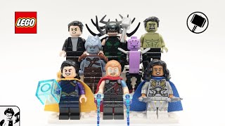 LEGO Thor Ragnarok Custom Minifigure Showcase The Revengers  Hela [upl. by Natanoy]