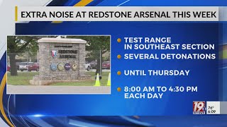 Extra Noise At Redstone Arsenal This Week  October 22 2024  News 19 at 6 pm [upl. by Lamrouex315]