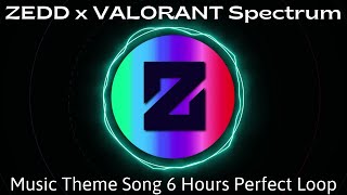 ZEDD x VALORANT Spectrum Phantom Weapon Music Theme Song 6 Hours Perfect Loop [upl. by Nekcerb]