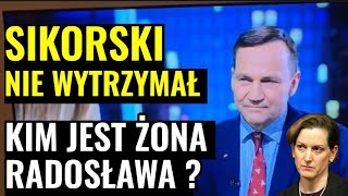 Sikorski wpadł w szał w TVN Olejnik zapytała go o żydowskie pochodzenie jego żony [upl. by Ordnassela]