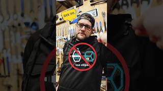 Clipless pedals VS flat pedals ⤵️💭 shorts grandrapids michigan biking cycling bikerepair [upl. by Wie]