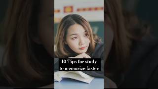 10 tips for study to memorize faster 💌 viralshorts viral fyp studytips aesthetic [upl. by Merwin]