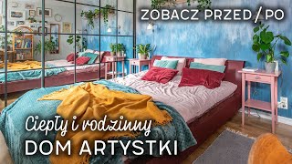 Rodzinny DOM ARTYSTKI  rzeczy z historią przeróbki DIY i wyjątkowy plac zabaw u dzieci  HOME TOUR [upl. by Enois452]