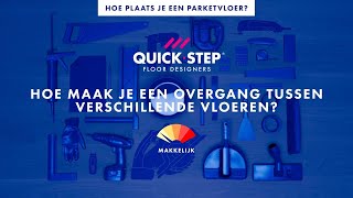 Hoe maak je een overgang tussen verschillende vloeren  QuickSteptutorial [upl. by Geiss]