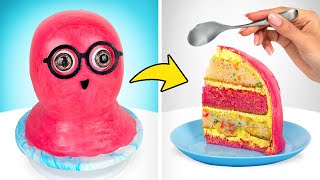 Comment faire un gâteau Sam le Slime [upl. by Ahsineg937]