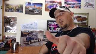 Revell  Kenworth W900 125 Scale Kit Review In The Scale Model Garage [upl. by Manny626]