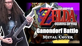 GANONDORF BATTLE  Metal Cover by ToxicxEternity The Legend of Zelda Ocarina of Time [upl. by Ogilvie878]