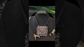 Oxidised Jewelry Manufacturers From Jaipur  Silver Replica Jewelry Wholesalers From Jaipur [upl. by Koal]