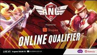 ANC Online Qualifier  Final Bracket 4  Garena AOV Arena of Valor [upl. by Ragucci]