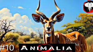 Playing As Biggest Antelope in Animalia Survival  Greater Kudu Gameplay Animalia Survival [upl. by Aenahs]