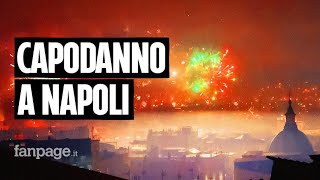 Capodanno a Napoli lo spettacolo dei fuochi dartificio [upl. by Gassman206]