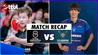 BAD KÖNIGSHOFEN vs OCHSENHAUSEN Tischtennis Bundesliga Recap  2024 Matchday 2 [upl. by Marchall]