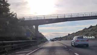 M27 motorway  UK drive [upl. by Amelia392]