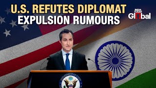 IndiaCanada Diplomatic Row US Denies Expelling Indian Diplomats Amid IndiaCanada Tensions [upl. by Eirahs]