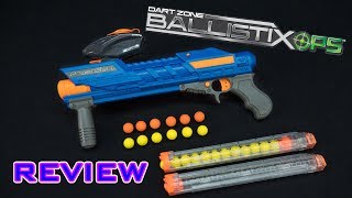 REVIEW Dart Zone Powerball  Nerf Rival Compatible [upl. by Ikkiv]