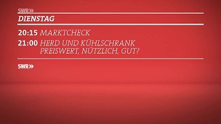 quotHerd und Kühlschrank  preiswert nützlich gutquot 4 April 2017 SWR Fernsehen [upl. by Andromede]