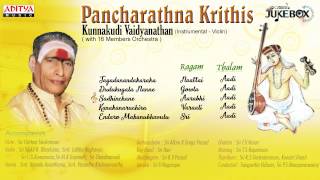 pancharathna Krithis  Kunnakudi Vaidyanathan  Instrumental Violin [upl. by Annayt934]