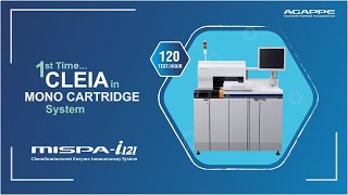 Mispa i121  Fully Automated Chemiluminescence Enzyme Immunoassay Analyzer  120 Testshr [upl. by Lietman]