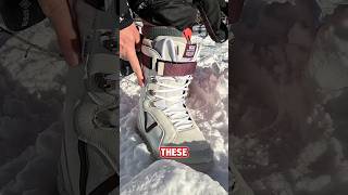 My snowboard boots this season are the Vans Hi Standard Pros snowboardgear snowboard [upl. by Corwin]