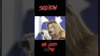 Skid Row  18 and Life Live 1989 🔥🎸 [upl. by Auhsot]