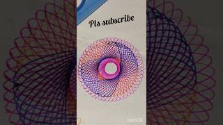 Spirograph design youtubeshortvideoartartandcraft [upl. by Kyte]