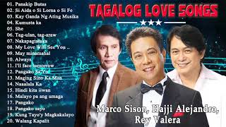 Marco Sison Hajji Alejandro Rey Valera Greatest Hits  OPM Tagalog Love Songs ALL time 2020 [upl. by Akeem769]