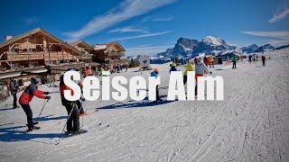 Skiing Seiser Alm [upl. by Treacy]