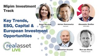 MIPIM Key Trends ESG amp Capital Investment Panel [upl. by Enileda]