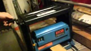 Ryobi 10 Inch Wood Planer [upl. by Stauder818]