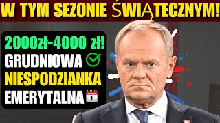 POLSKA GRUDZIEŃSKA NIESPODZIANKA EMERYTALNA DODATKOWE 20004000 ZŁ OTO CO MUSISZ WIEDZIEĆ [upl. by Ahtamas]