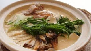 Miso amp soymilk nabe recipe 白味噌豆乳鍋のレシピ・作り方 [upl. by Azal747]