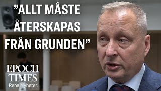 Lars Wistedt SD quotAllt måste återskapas från grundenquot [upl. by Hayman]