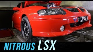 WILD 1000hp Nitrous LSX  TUFSS3 [upl. by Zanlog]