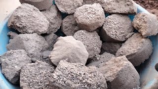 Todays Last video dustinessgrittiness overloaded Sand cement Dry crumbling in tub satisfying ASMR [upl. by Munt]