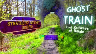 Ghost Train Strathspey Railway Scotland [upl. by Lledrev]