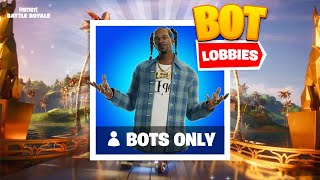 How To Get BOT LOBBIES in Fortnite Chapter 2 Remix Bot Lobby Tutorial [upl. by Esinet]