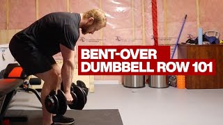 BentOver Dumbbell Row [upl. by Carolee]